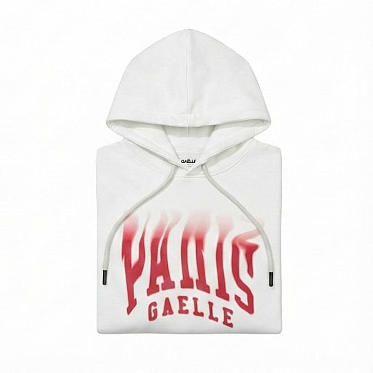 Felpa Hoodie Gaëlle Paris Bianca