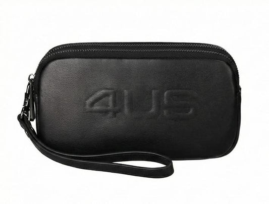 Pochette Nera 4US Cesare Paciotti con Manico