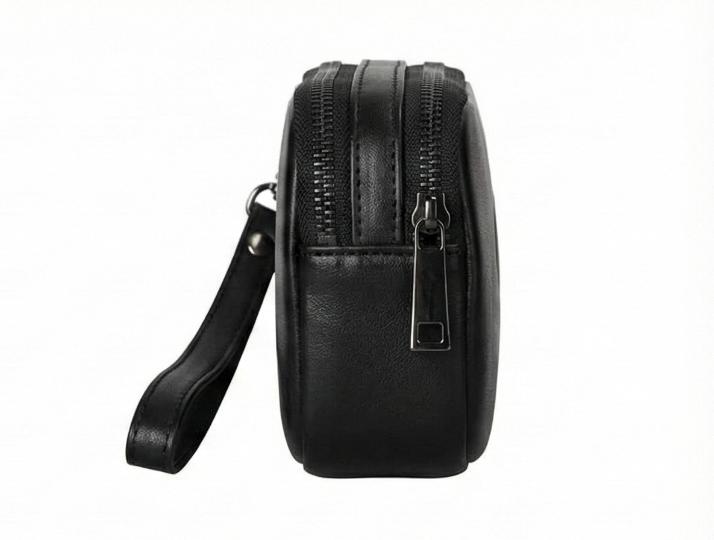 Pochette Nera 4US Cesare Paciotti con Manico