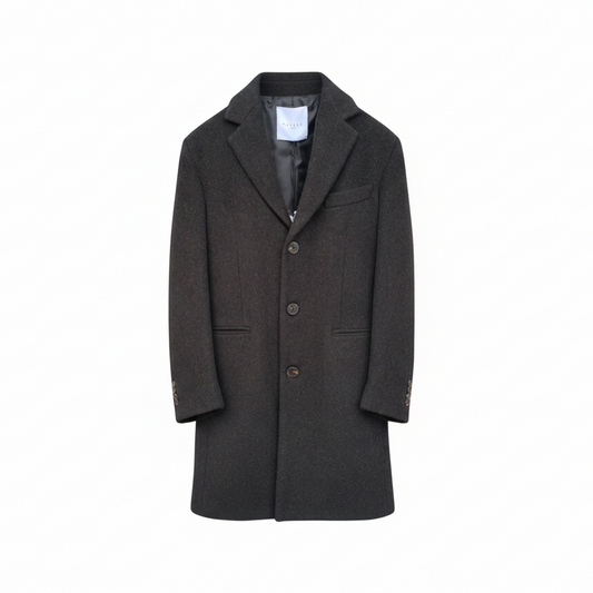 Gaëlle Paris Cappotto Monopetto Uomo Grigio Scuro