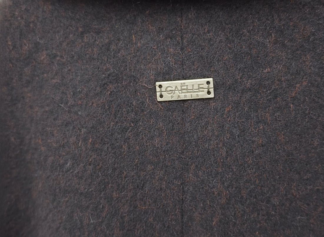 Gaëlle Paris Cappotto Monopetto Uomo Grigio Scuro