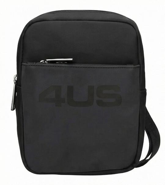 Borsa a Tracolla Nera Grande 4US Cesare Paciotti